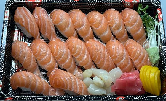 생연어초밥 메뉴 사진(네이버)