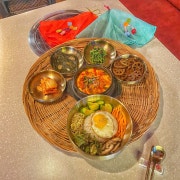 제주 금악 순두부백반+산채비빔밥 메뉴 사진(네이버)