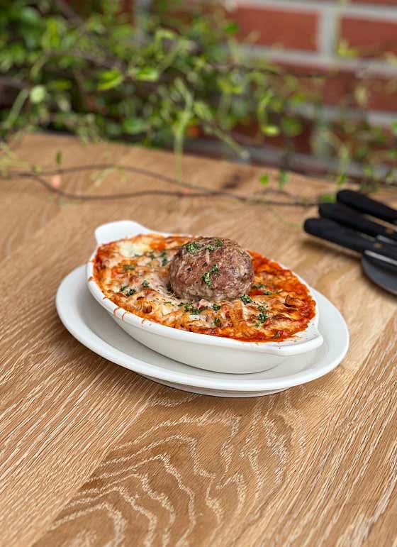 미트볼 토마토 스파게티 메뉴 사진(네이버)