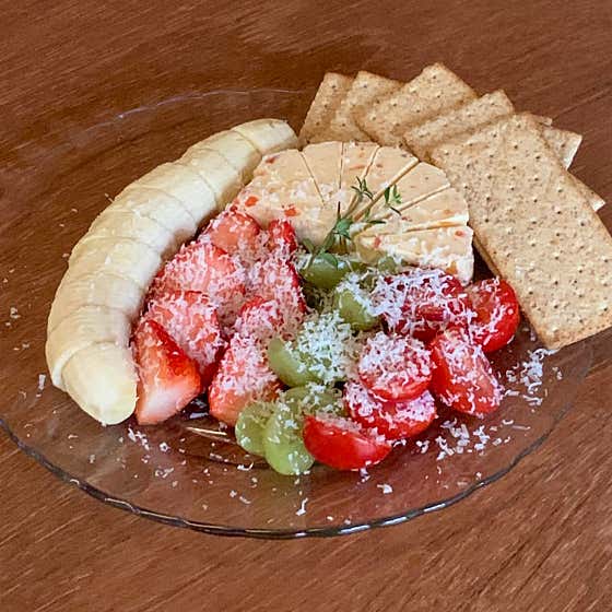 과일치즈&과일 메뉴 사진(네이버)