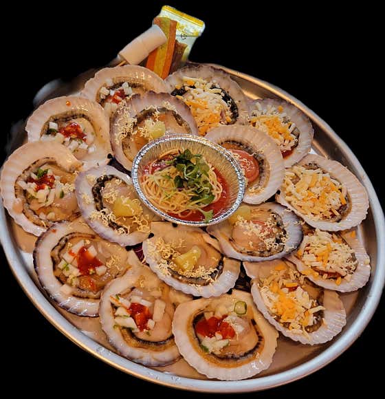 가리비구이 메뉴 사진(네이버)