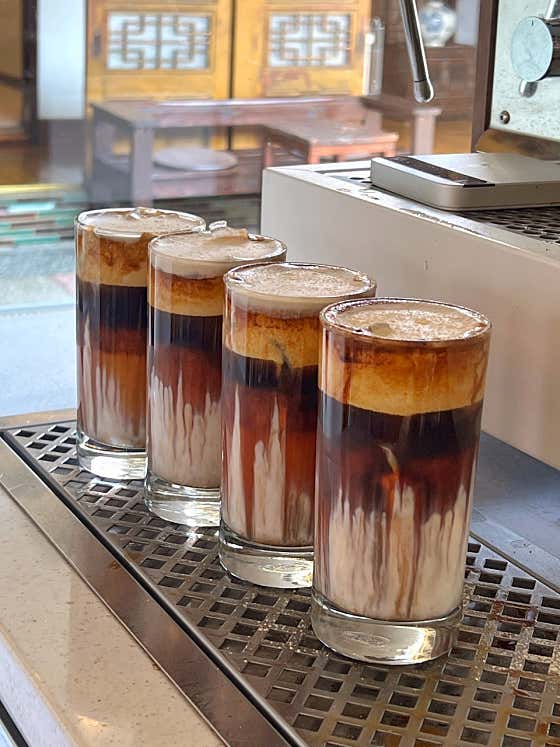 망경동라떼 메뉴 사진(네이버)
