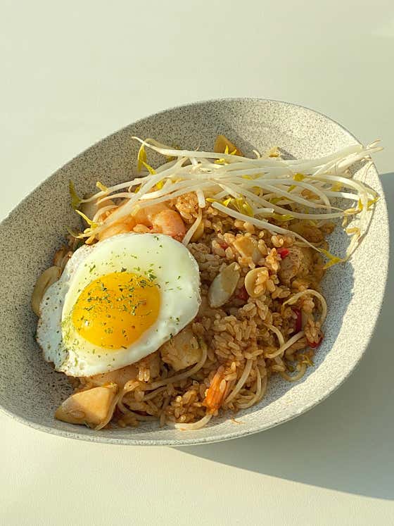 나시고랭 필라프 메뉴 사진(네이버)