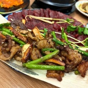 생고기+양지오드레기 메뉴 사진(네이버)