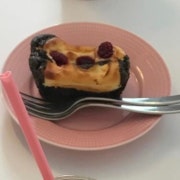 라즈베리 크림치즈 브라우니 메뉴 사진(네이버)