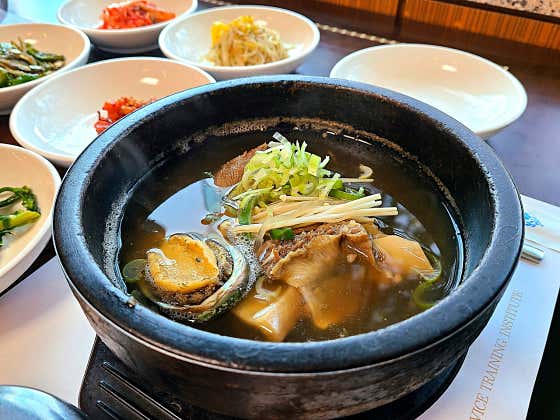 전복갈비탕 메뉴 사진(네이버)