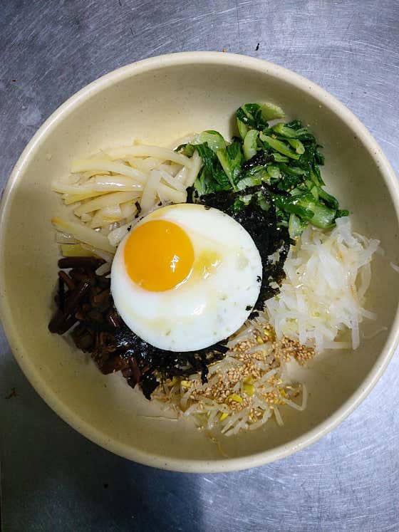 비빔밥 메뉴 사진(네이버)