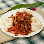 삼통골뱅이소면 메뉴 사진(네이버)