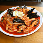 해물떡볶이 메뉴 사진(네이버)