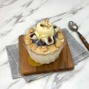 인절미팥빙수 메뉴 사진(네이버)