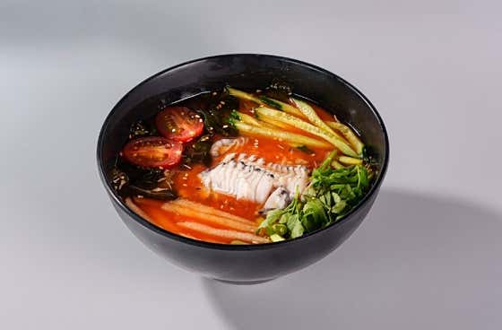 전복물회 메뉴 사진(네이버)
