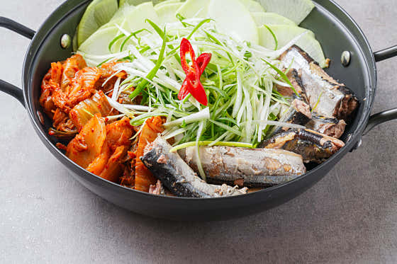 꽁치 짜글이 메뉴 사진(네이버)