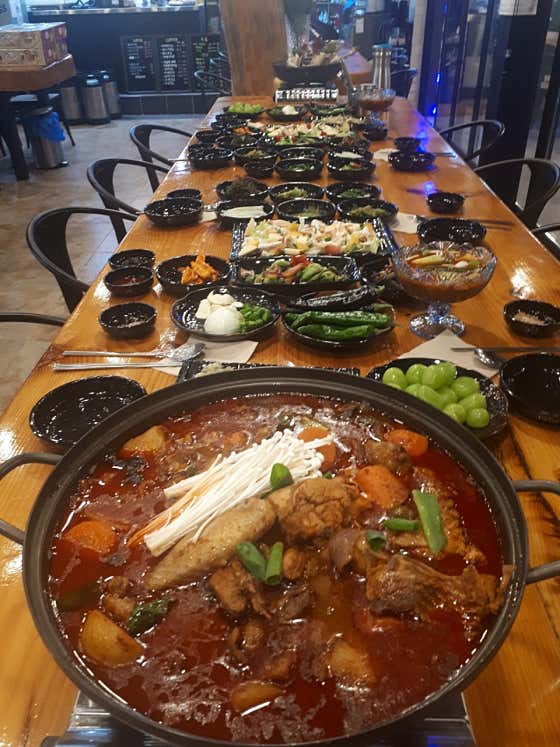 능이닭볶음탕 메뉴 사진(네이버)