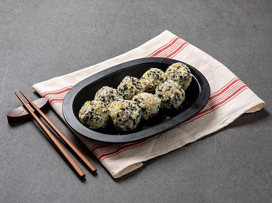 김가루주먹밥 메뉴 사진(네이버)