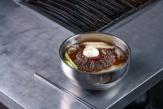 물냉면 메뉴 사진(네이버)