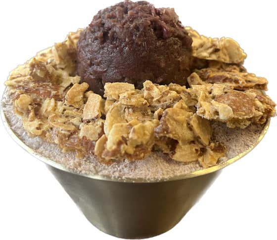 수수눈꽃빙수 메뉴 사진(네이버)