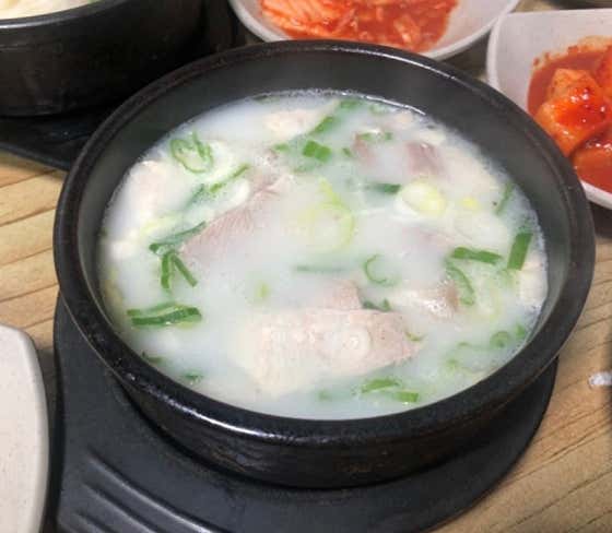 돼지국밥 메뉴 사진(네이버)