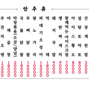 가맥집 메뉴 메뉴 사진(네이버)