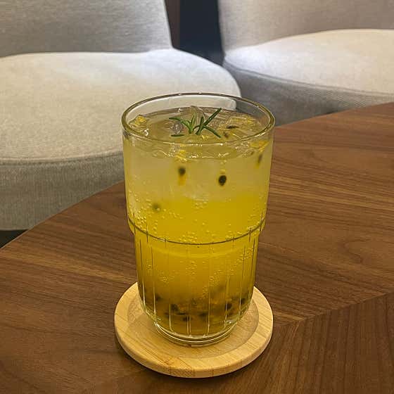 수제청 패션후르츠에이드 메뉴 사진(네이버)