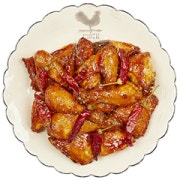 매운양념치킨 메뉴 사진(네이버)