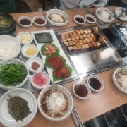 (세트메뉴)장어구이+젓갈3종 메뉴 사진(네이버)