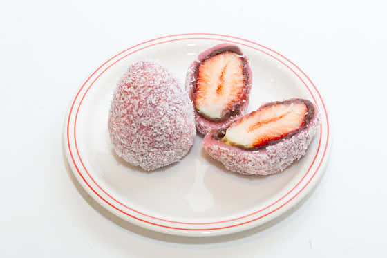 딸기모찌 (겨울한정) 메뉴 사진(네이버)