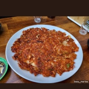 오징어김치전 메뉴 사진(네이버)