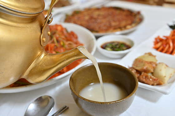 동동주 메뉴 사진(네이버)