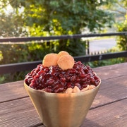 옛날팥빙수 메뉴 사진(네이버)