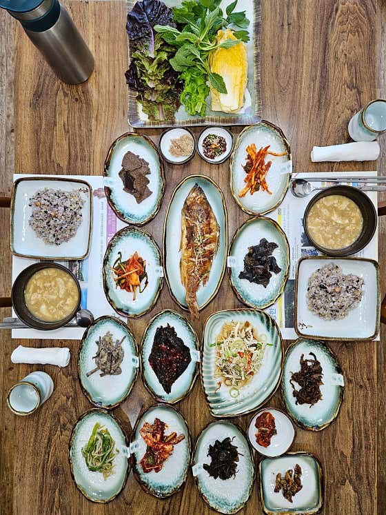건강밥상(1인) 메뉴 사진(네이버)