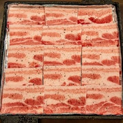 급랭삼겹살(160g) 메뉴 사진(네이버)