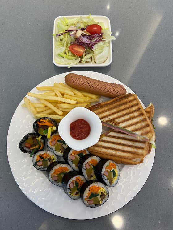 김.샌 SET 메뉴 사진(네이버)
