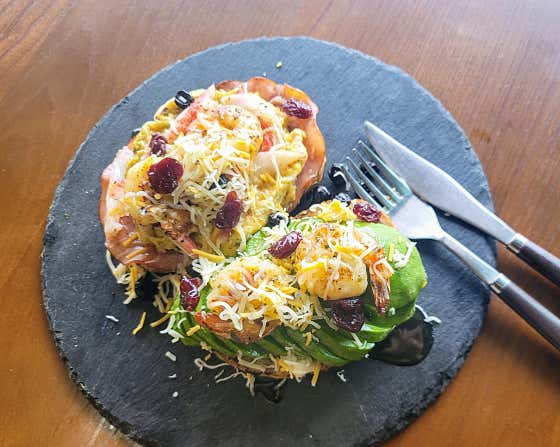 오픈샌드위치 메뉴 사진(네이버)