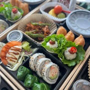 쌈밥도시락(2만원초반) 메뉴 사진(네이버)