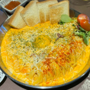 매운 크림파스타 메뉴 사진(네이버)