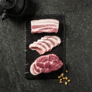 돼지세트(540g) 메뉴 사진(네이버)