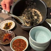 강원도 즉석 곤드레밥 4인 메뉴 사진(네이버)