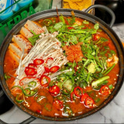 미나리 꽃게 알탕 메뉴 사진(네이버)