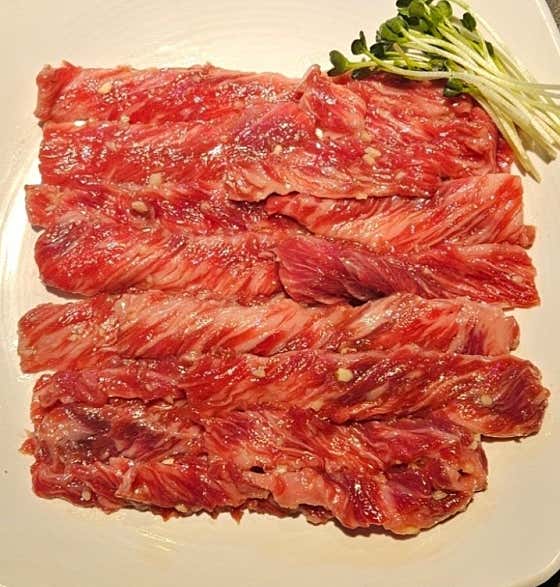 소갈비껍데기 150g 메뉴 사진(네이버)