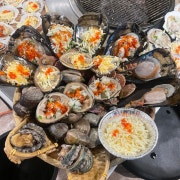 조개구이(대) 메뉴 사진(네이버)
