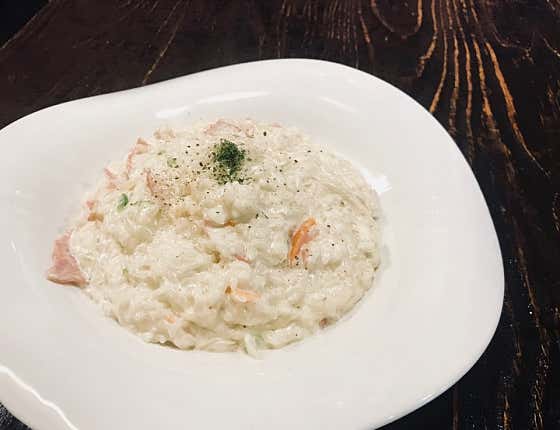 베이컨트러플리조또 메뉴 사진(네이버)