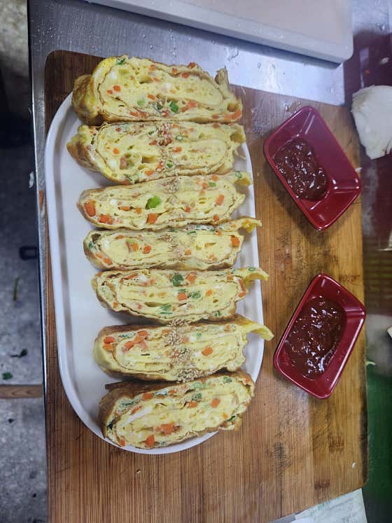 계란말이 메뉴 사진(네이버)