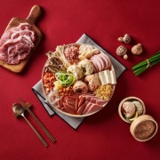 왕만두 부대찌개 메뉴 사진(네이버)
