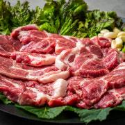 국내산 목살(100g) 메뉴 사진(네이버)