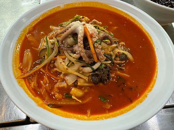 도람짬뽕 메뉴 사진(네이버)