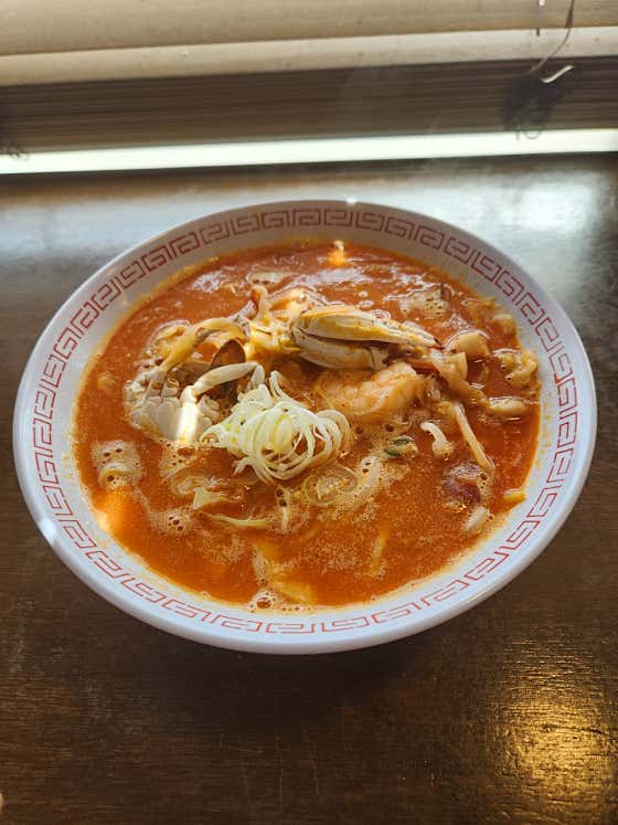 (빨강)나가사끼짬뽕 메뉴 사진(네이버)