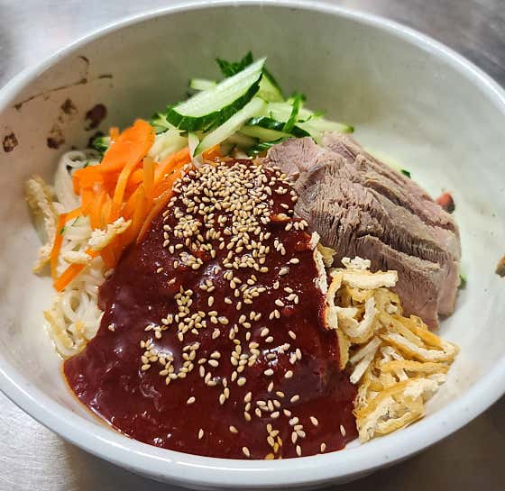 비빔국수 메뉴 사진(네이버)