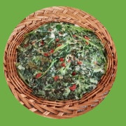 참나물 전 메뉴 사진(네이버)