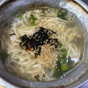 바지락칼국수 메뉴 사진(네이버)