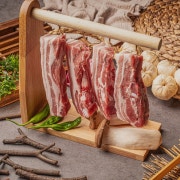 교차숙성 삼겹살 150 g 메뉴 사진(네이버)